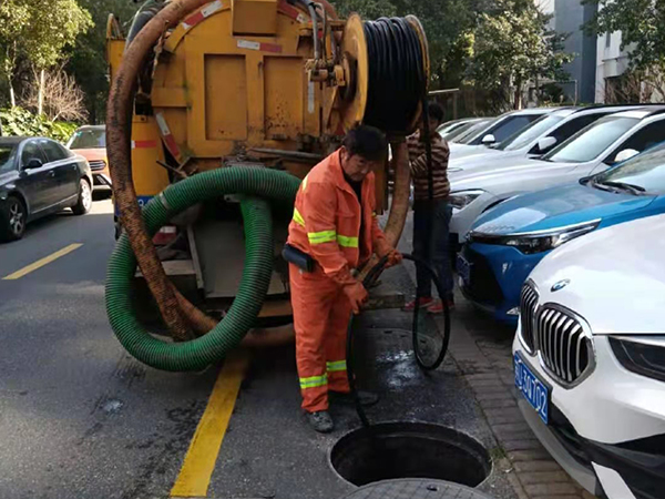 灵寿排污管道清淤